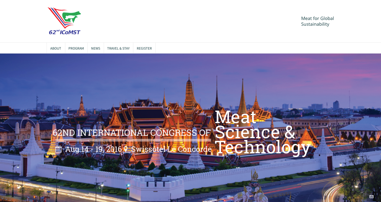 ICoMST Thailand conference website